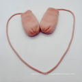 Fine knitted gloves for baby